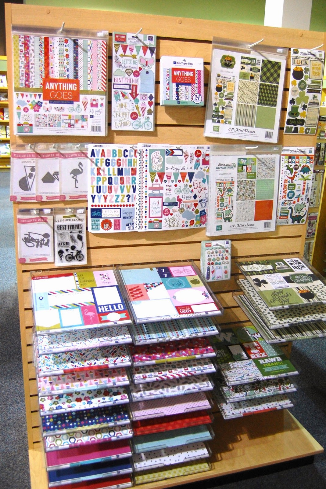 SCRAPBOOK GENERATION new products at the Springfield store
