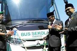 Hardiknas 2018, Pemkab Bondowoso Luncurkan Bus Sekolah Gratis 