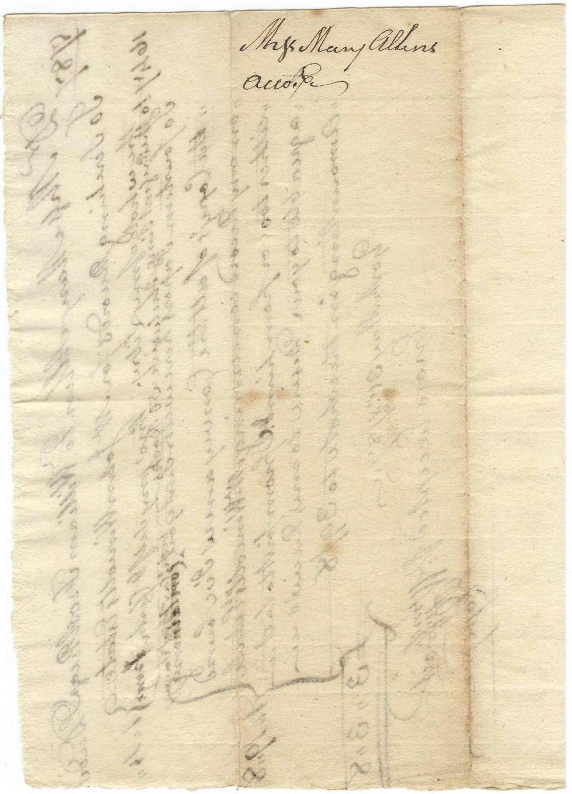 Heirlooms Reunited 1787 York, Maine, Document John Wincott; Mary