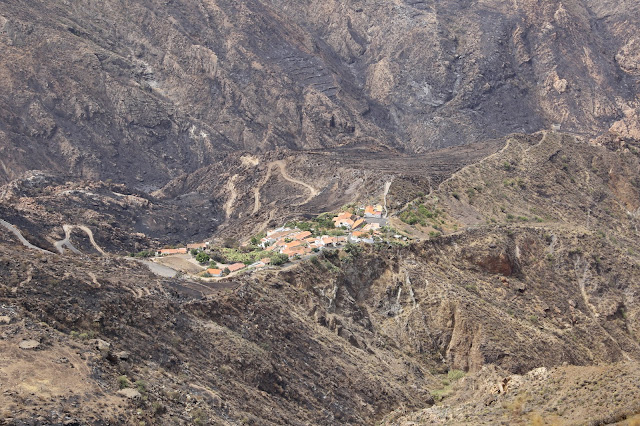 El Espinillo desde el Roque Bentayga - Gran Canaria