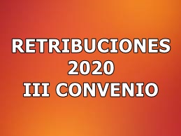 RETRIBUCIONES 2020 III CONVENIO