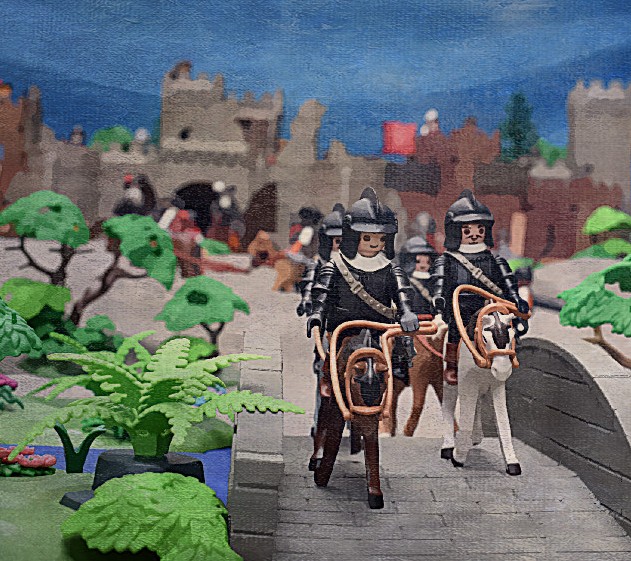 PLAYMOBIL DIORAMA TERCIOS GUERRA DE LOS TREINTA AÑOS