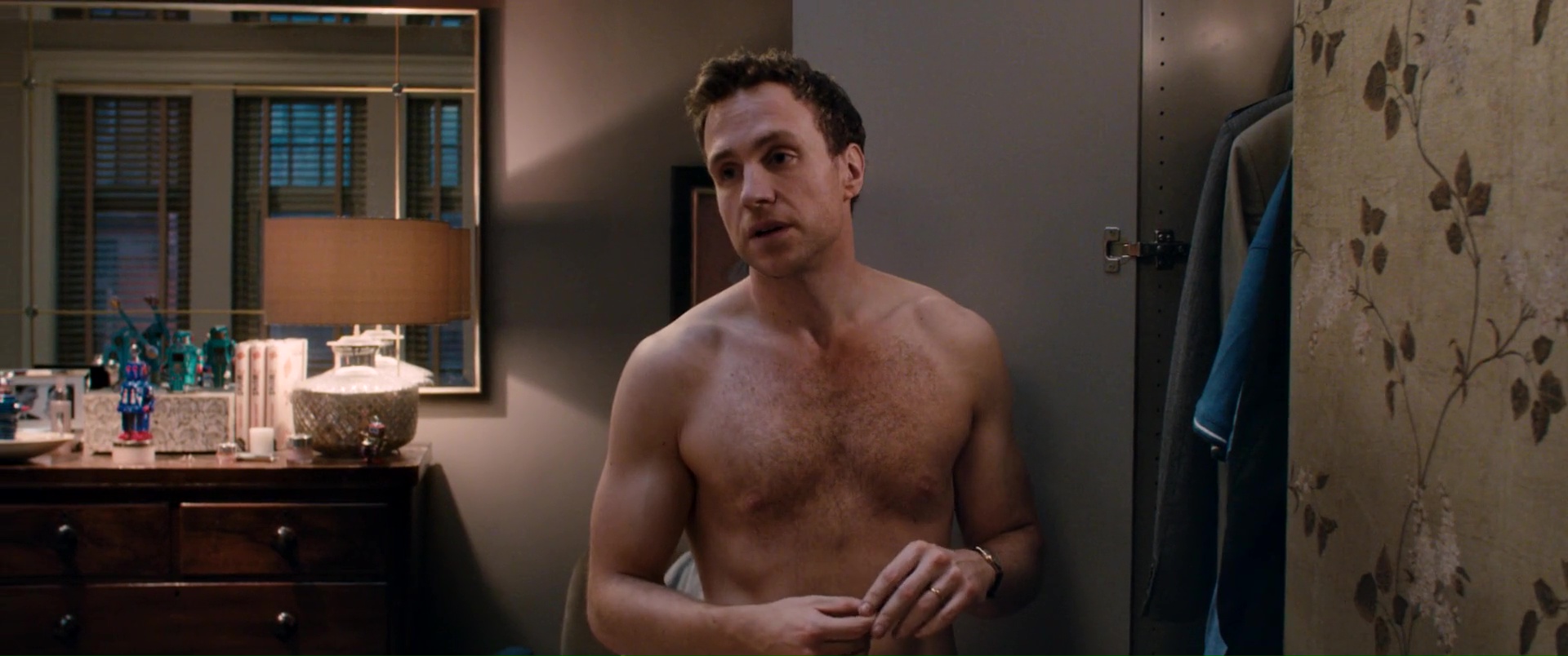 Rafe Spall nude in I Give It A Year.