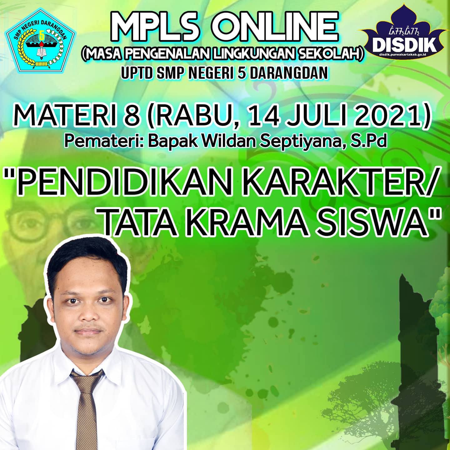 MPLS ONLINE MATERI DARI BIMBINGAN KONSELING SMPN 5