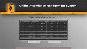 Attendance Management System in Python with MySql database.