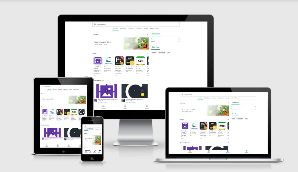 Google Plays v2 Responsive Blogger Template