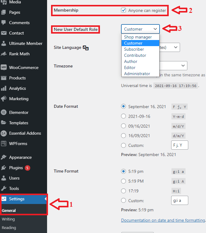 Cara Memberikan Izin Register dan Mengatur Role di WordPress Cara Memberikan Izin Register dan Mengatur Role di WordPress