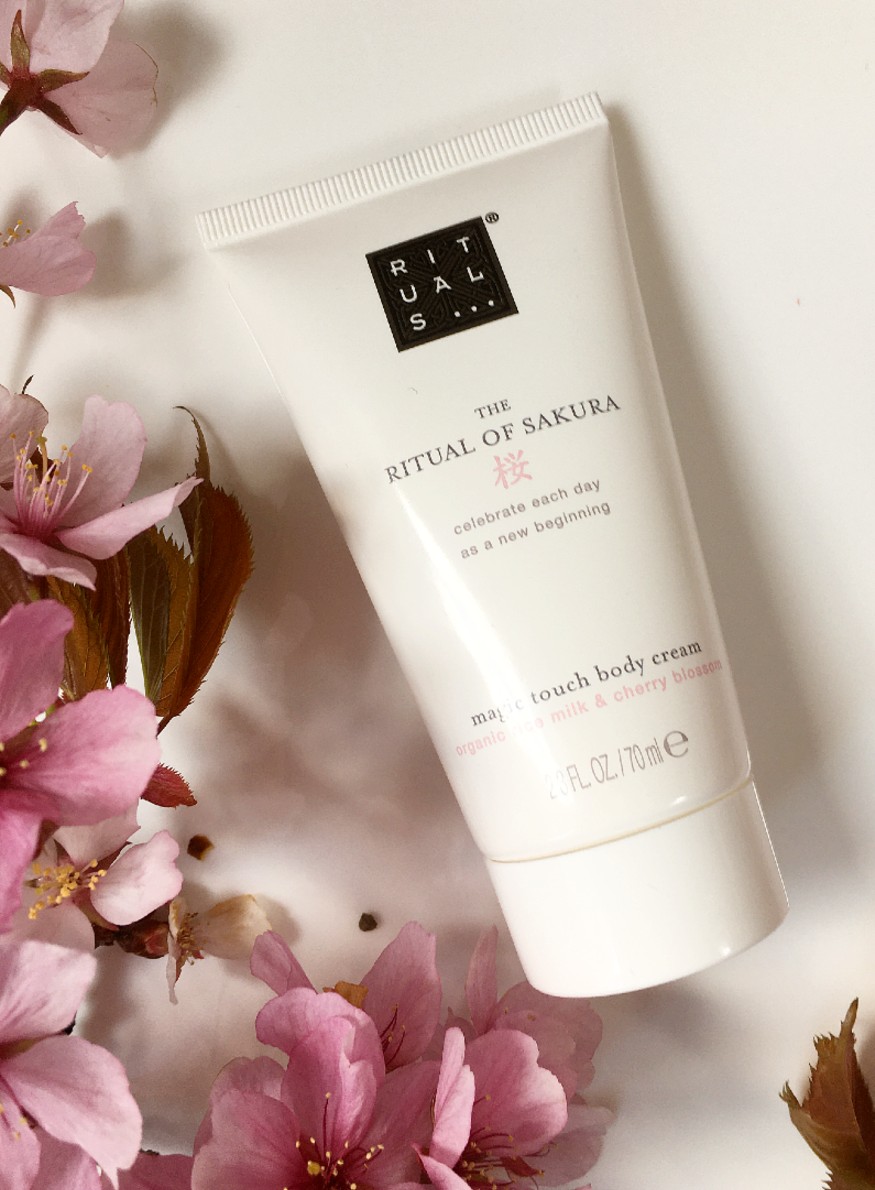 The Lipstick Drawer: The Scent of Spring- Cherry Blossom Body Moisturisers  from Rituals & The Body Shop Review
