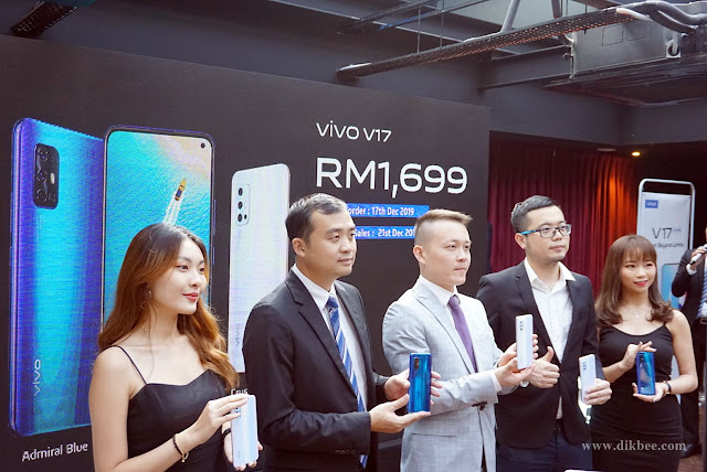Spesifikasi Vivo V17 Dengan Harga RM1,699 