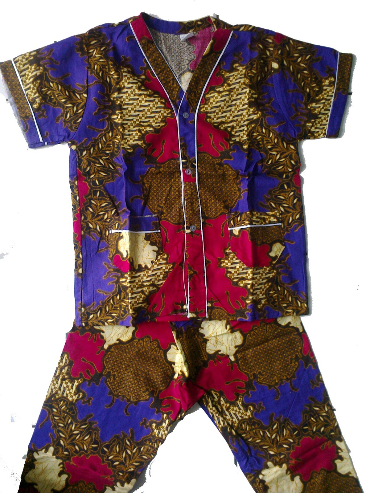  Baju  Tidur  Batik  Khas Bagansiapiapi Dwi Toko Pramudya 