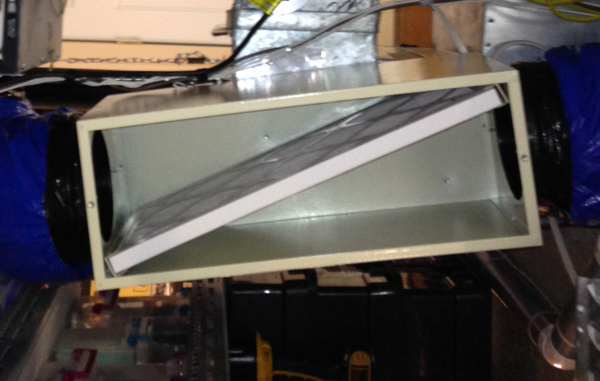 Filtering Pollen from Air Exchanger Intake Duct Fight Chaos the Fix