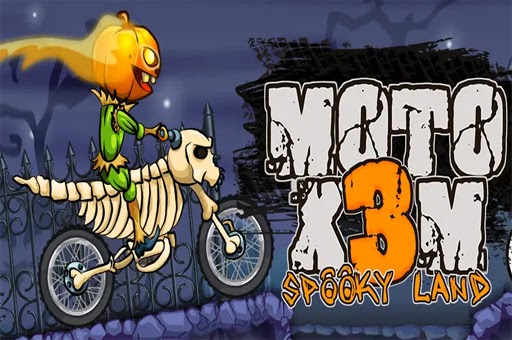 Poki in 00:25.770 by Akuretaki - Moto X3M Spooky Land - Speedrun