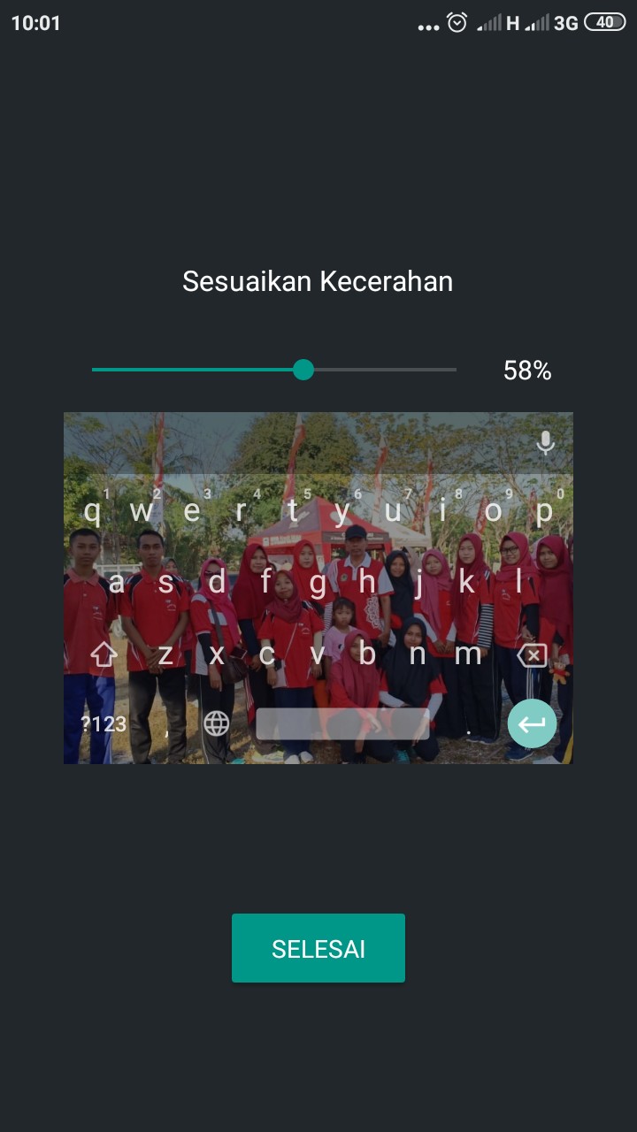 Cara Mengganti Background Keyboard Xiaomi Redmi 4X Dengan Gambar