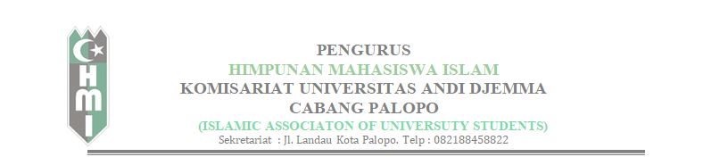 LPJ SEKRETARIS UMUM HMI KOMISARIAT UNANDA CABANG PALOPO