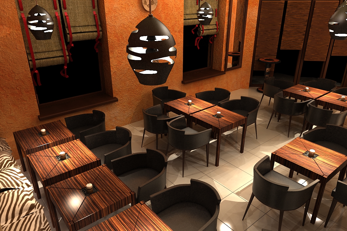 В кафе есть только квадратные столики 22. Африканский стиль в интерьере кафе. Кафе в африканском стиле. Ресторан в африканском стиле. Необычный интерьер кафе.