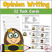  Opinion Writing Task Cards
