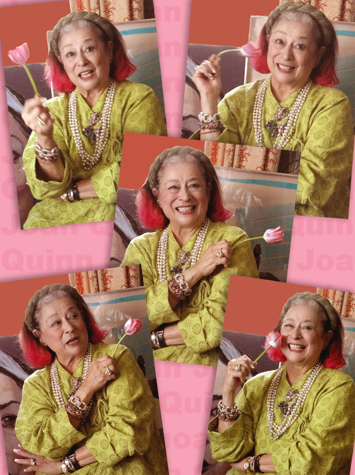 Studio of Style Muse of the Moment Joan Quinn at Home