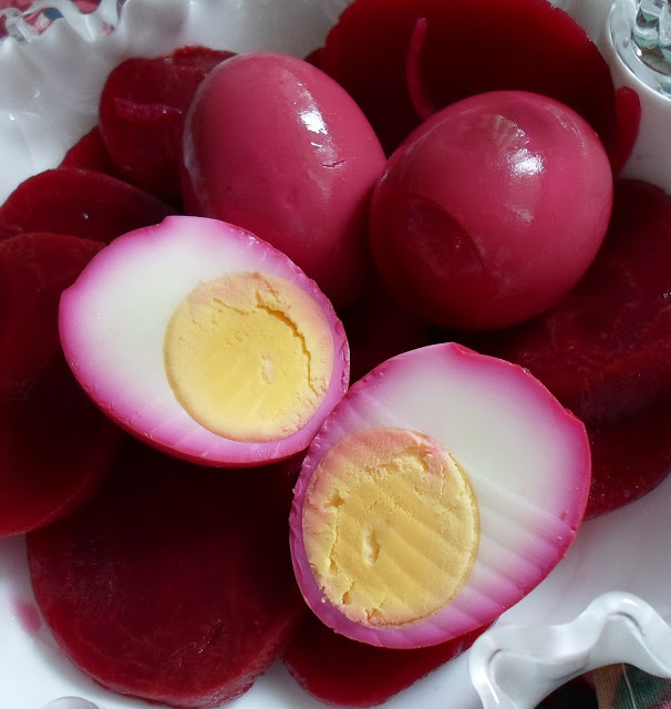 Happier Than A Pig In Mud No Nonsense Vinegar Pickled Eggs and Instant