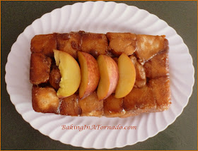 Peaches and Cream Monkey Bread | www.BakingInATornado.com | #recipe #dessert