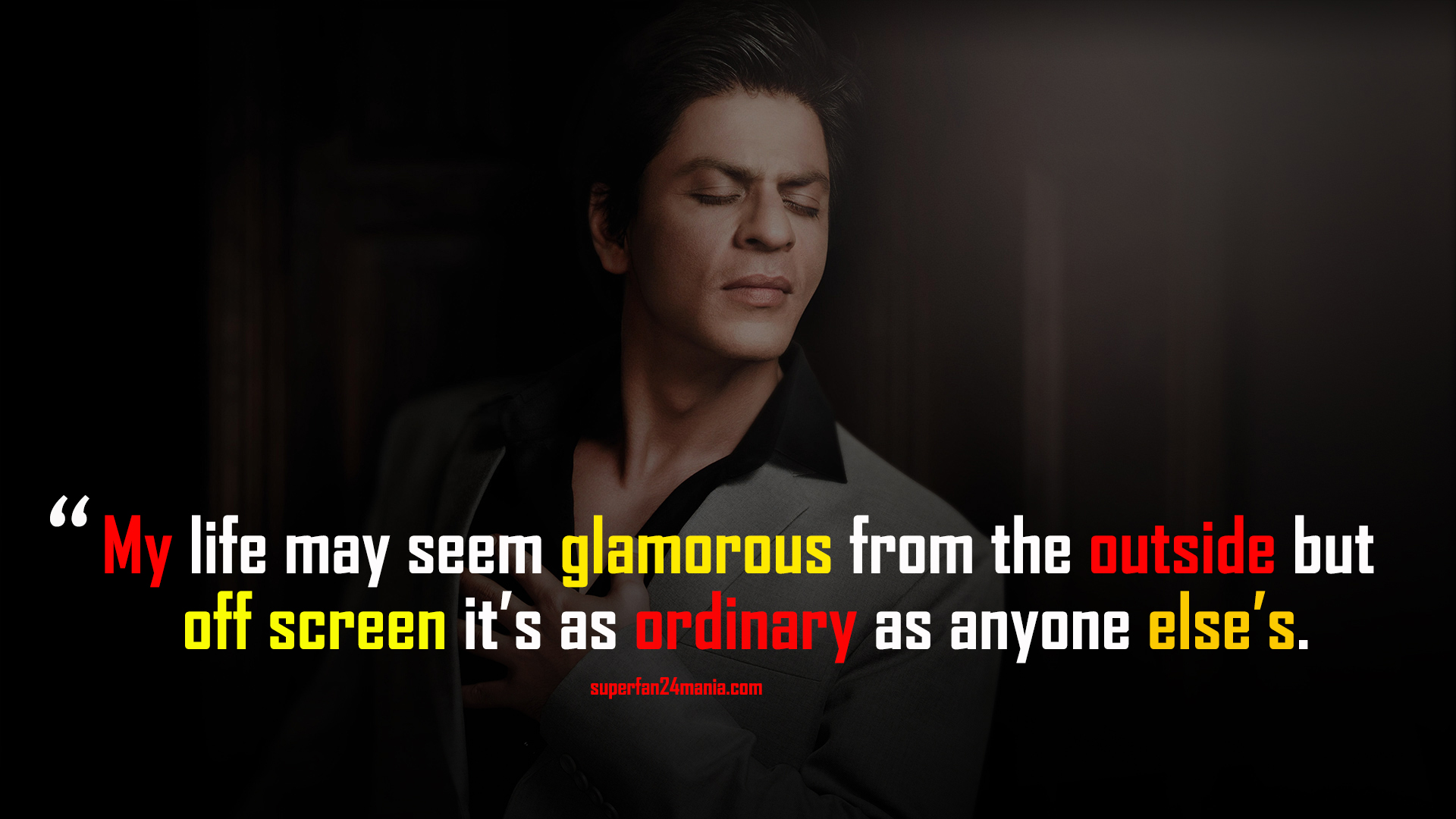 Inspirational Shahrukh Khan Quotes images on Success and Hardwork