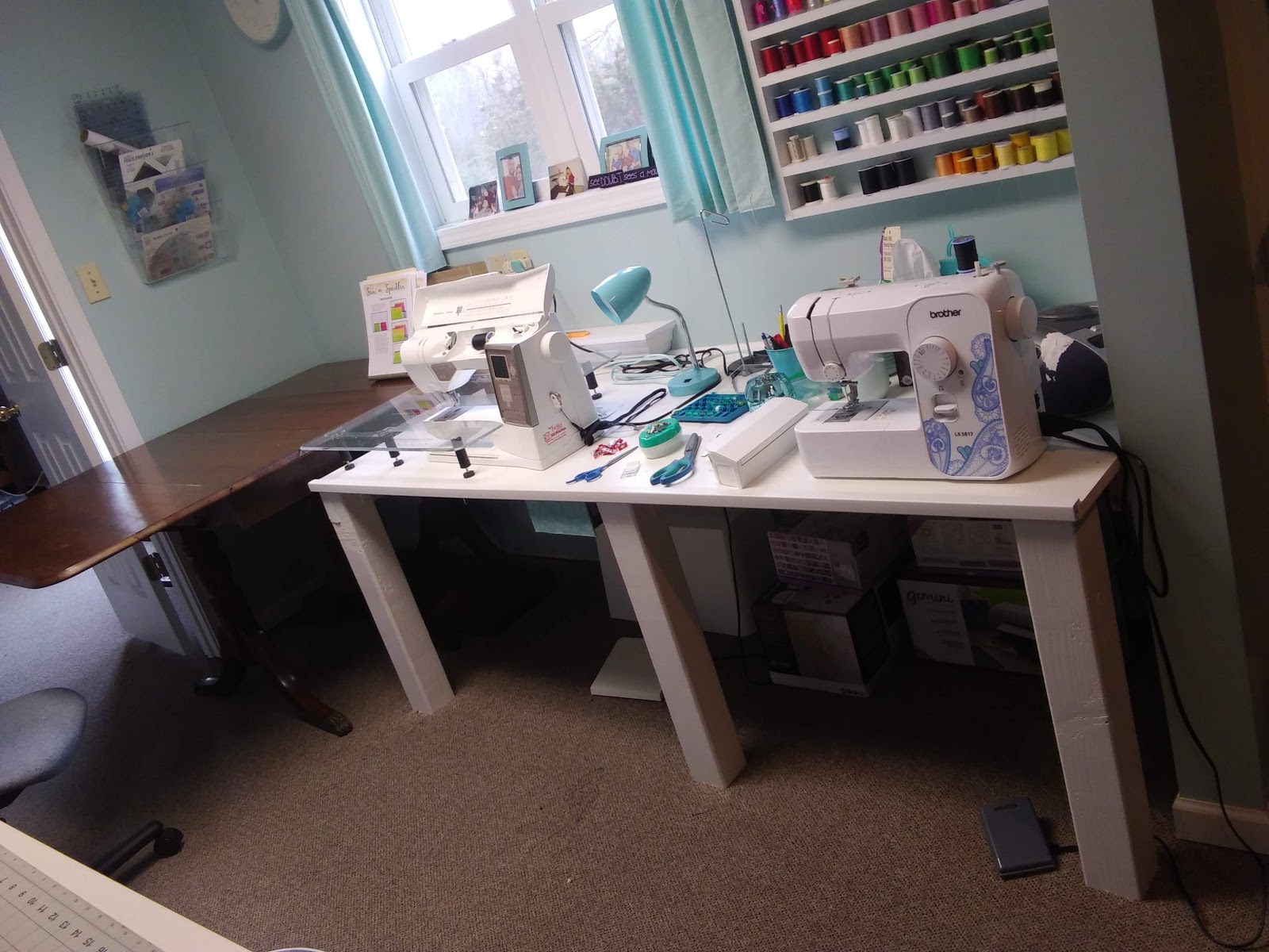 Tutorial How to Make Your Ideal Sewing Table to Alleviate Back, Neck