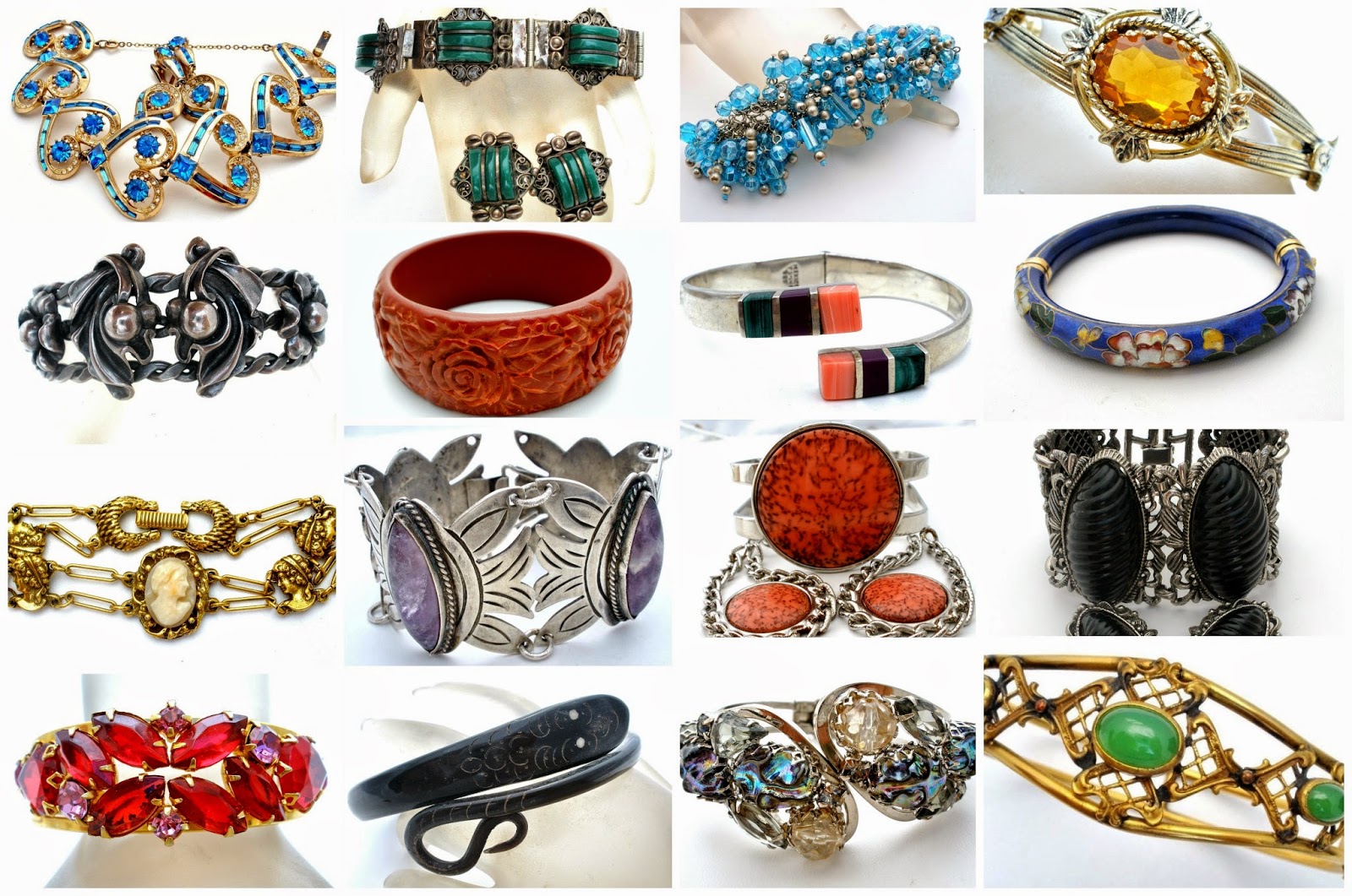 The Jewelry Lady's Store Arm Candy Vintage and Antique Bracelets