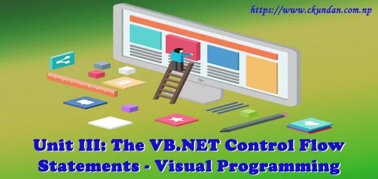 Unit III: The VB.NET Control Flow Statements | BCA 4th Semester Visual
