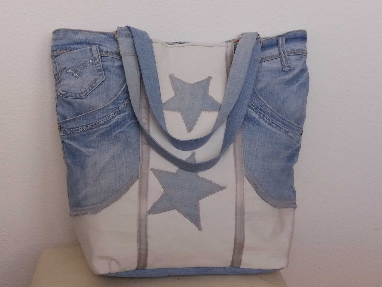 recycled denim bags