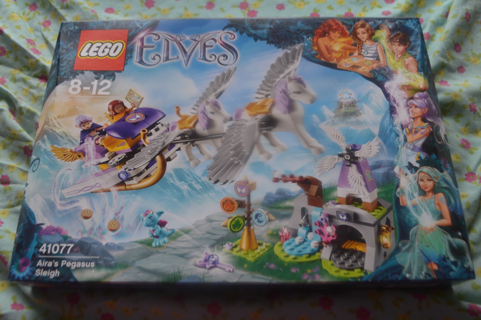 , LEGO Elves:  Aira&#8217;s Pegasus Sleigh Set (41077) #Review