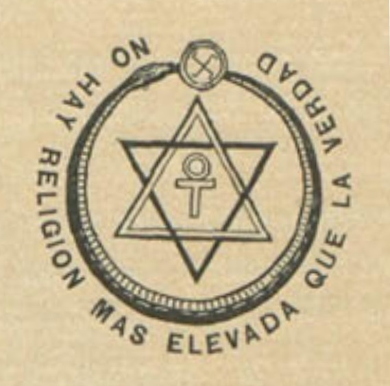 Emblema teosófico (Sophia, Madrid, 1/1913)