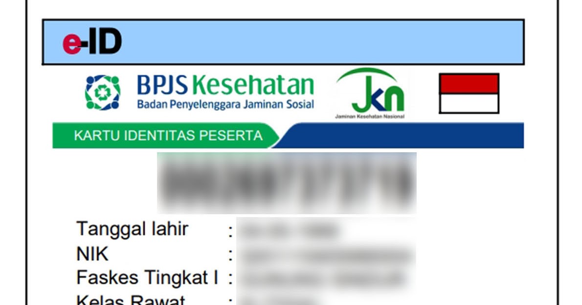 Cara Mencetak Kartu BPJS Kesehatan (e-ID) Lewat Online Sendiri