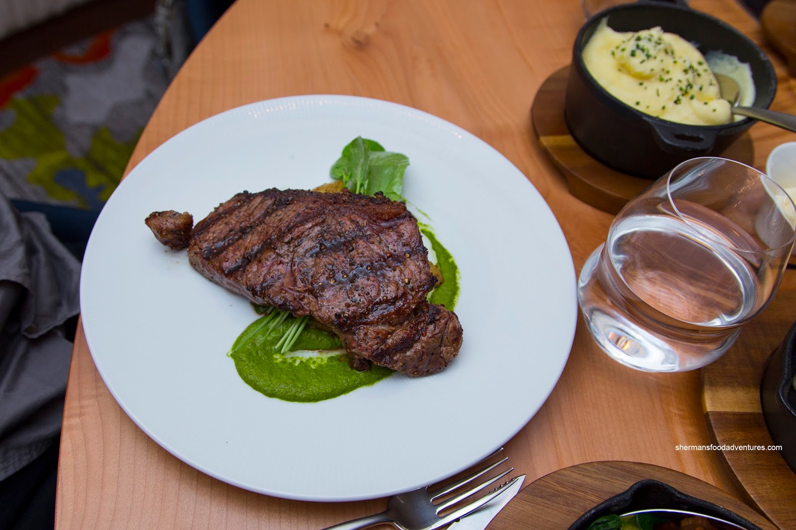 Sherman's Food Adventures Atlas Steak + Fish