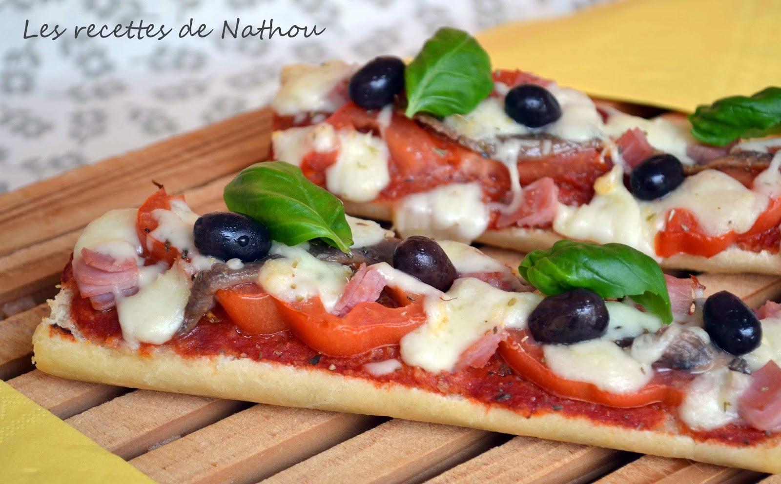 Pizza-baguette à l&amp;#39;italienne | soto