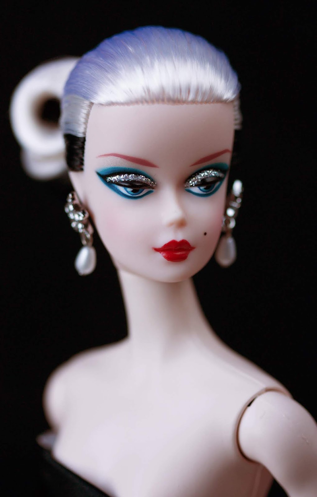 black and white forever barbie