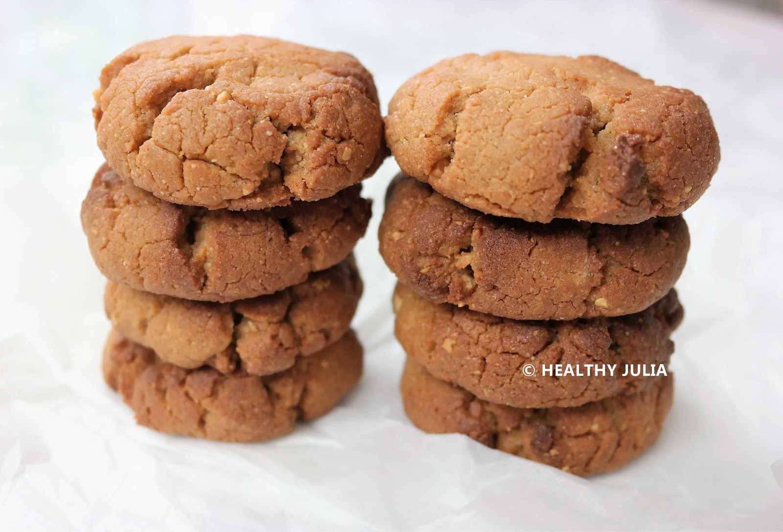 Cookies Au Beurre De Cacahuete Vegan Healthy Julia