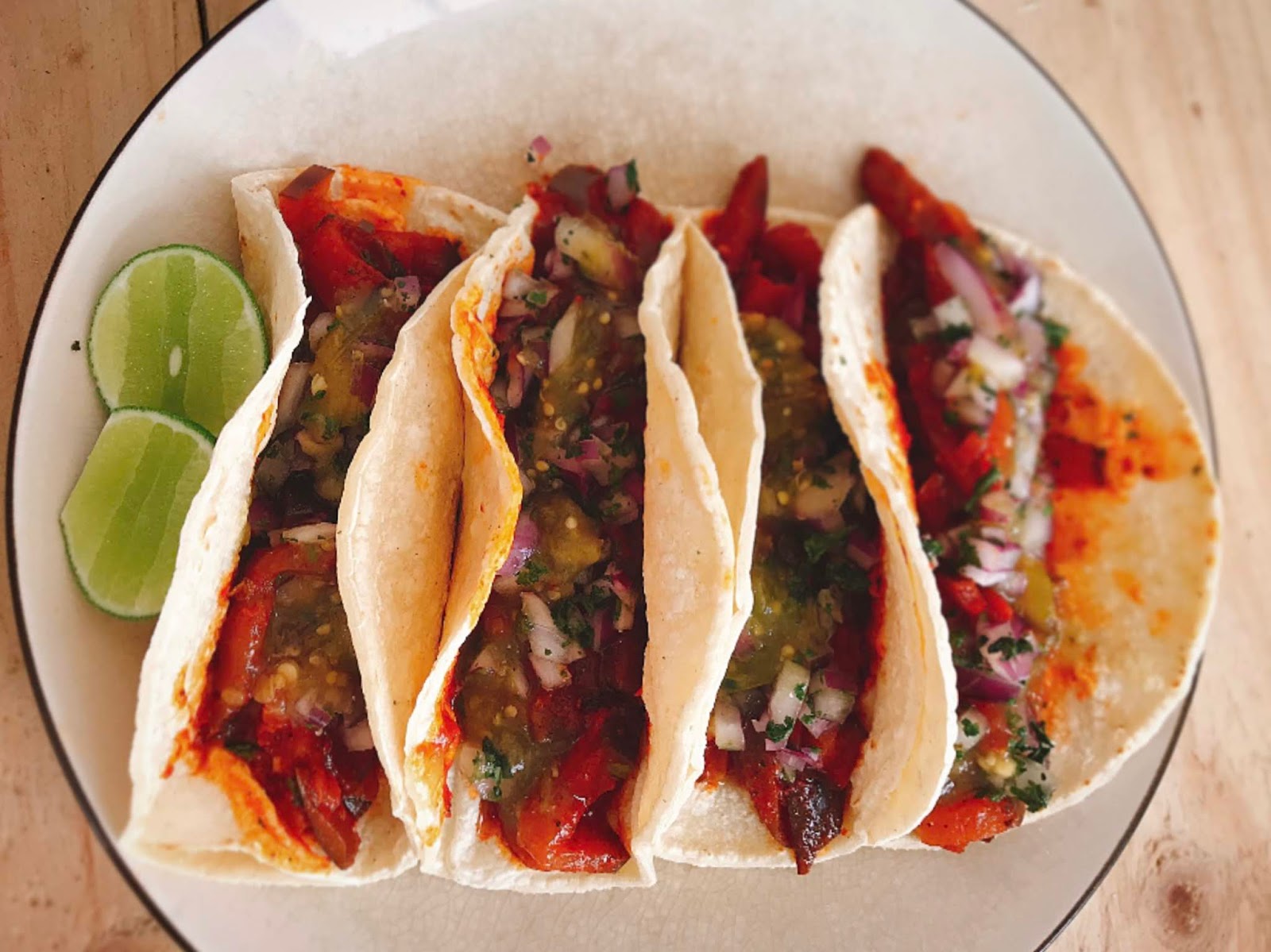 Tacos de Berenjena (Estilo Barbacoa) SAL & PIMIENTA