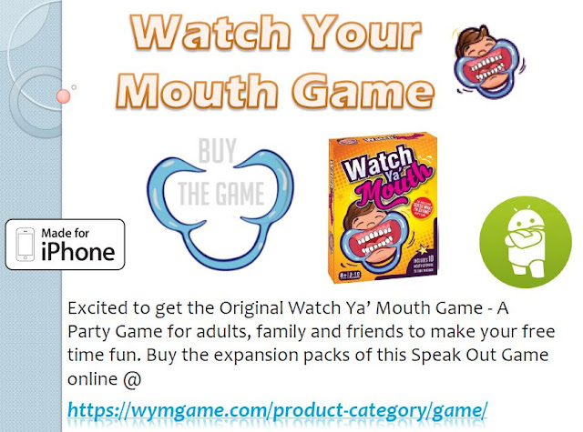 Watch Your Mouth Game for Kids & Family
