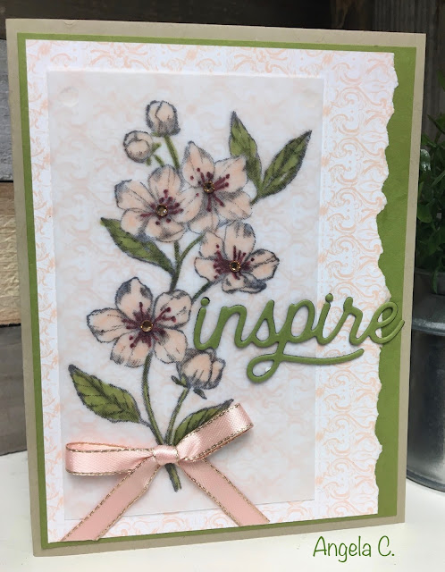 www.stampingwithsusan.com, Stampin' Up!, Forever Blossom, Sweet Silhouettes, 