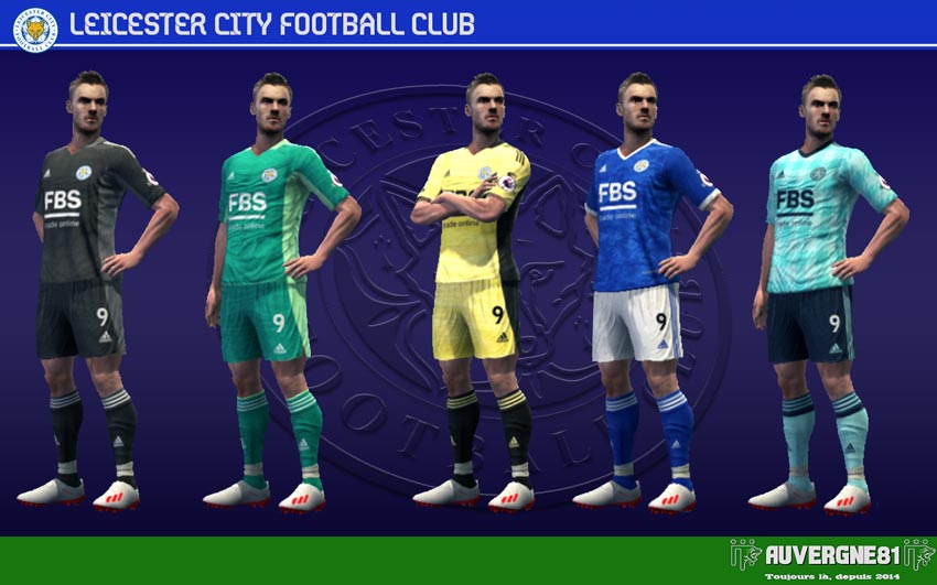 Kits Leicester City FC 2021-2022 For PES 2013