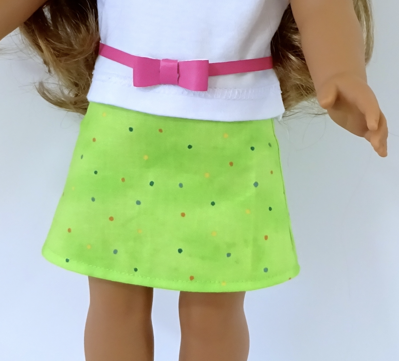 Doll Clothes Patterns by Valspierssews Free Skirt Pattern for American