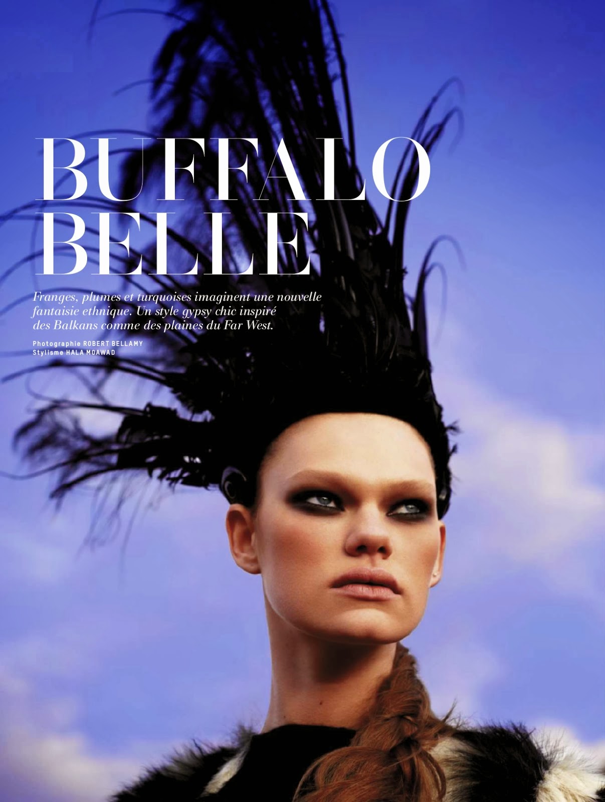 Duchess Dior: "Buffalo Belle" Kelly Mittendorf by Robert Bellamy for L