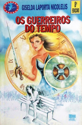 Os guerreiros do tempo. Giselda Laporta Nicolelis. Editora Moderna. Coleção Veredas. 1994-2002. ISBN: 85-16-01051-1. Ilustrações de Jesus Dias.