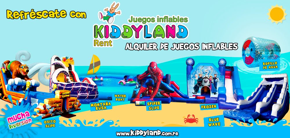 Juegos Inflables Peru - KiddyLand, inflables para eventos sociales
