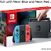 Nintendo Switch with Neon Blue and Neon Red Joy Console - Amazon