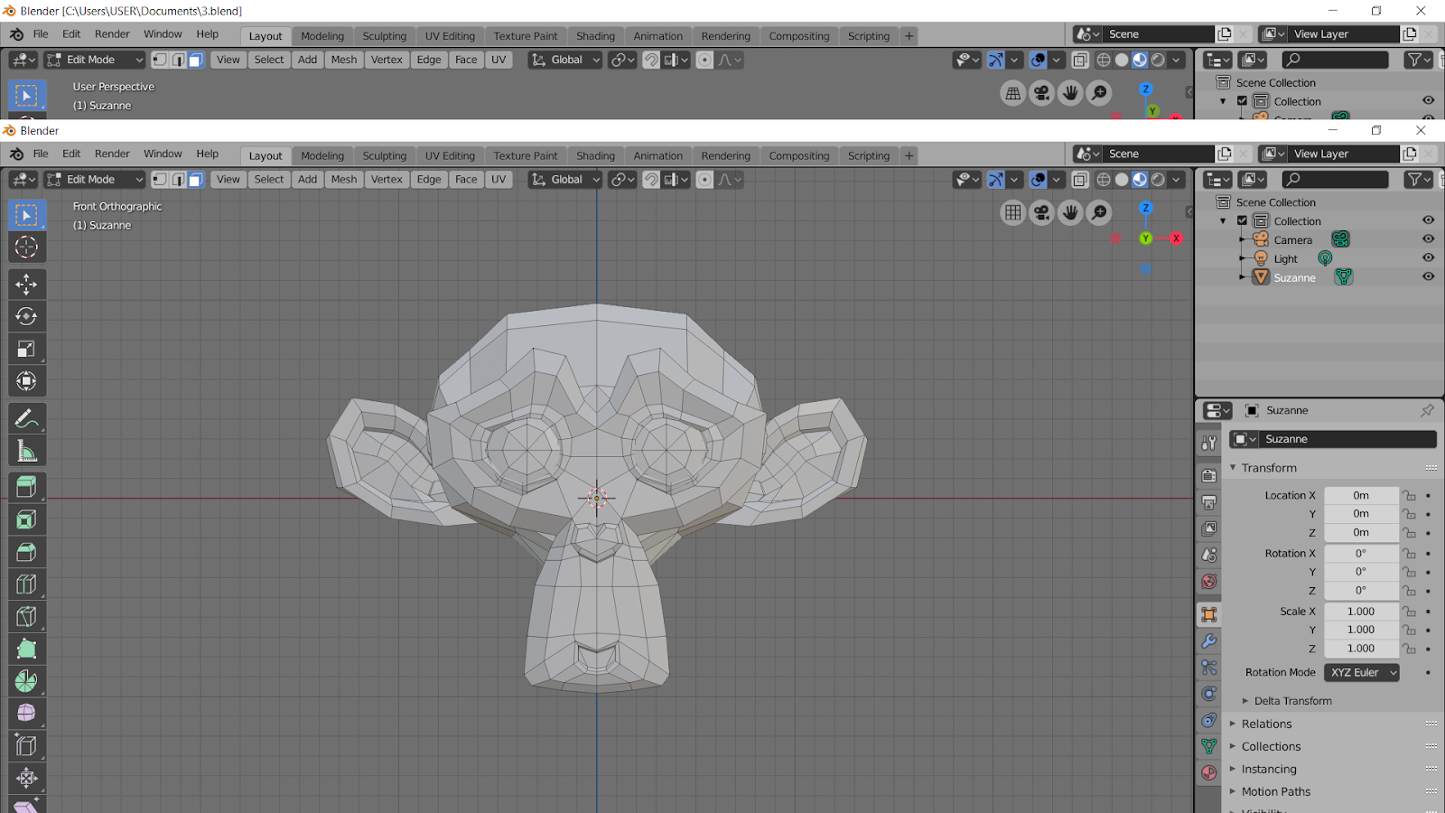 Tutorial Blender 03 Assign Material
