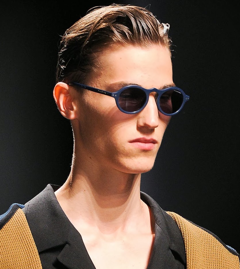 Fashion & Lifestyle: Ermenegildo Zegna Sunglasses... Spring 2014 Menswear