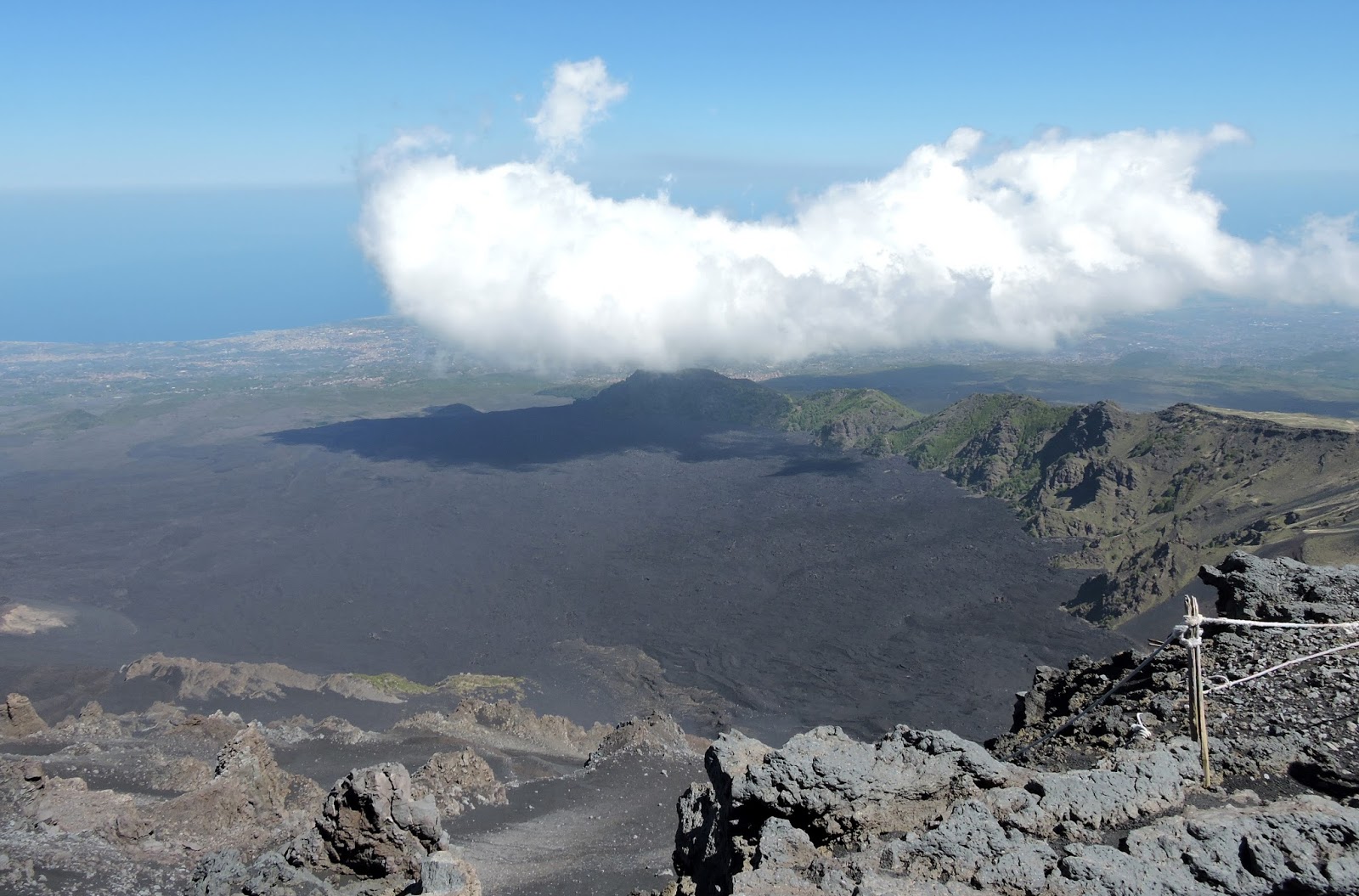 eGlobal Education: Climbing Mt. Etna--spectacular day