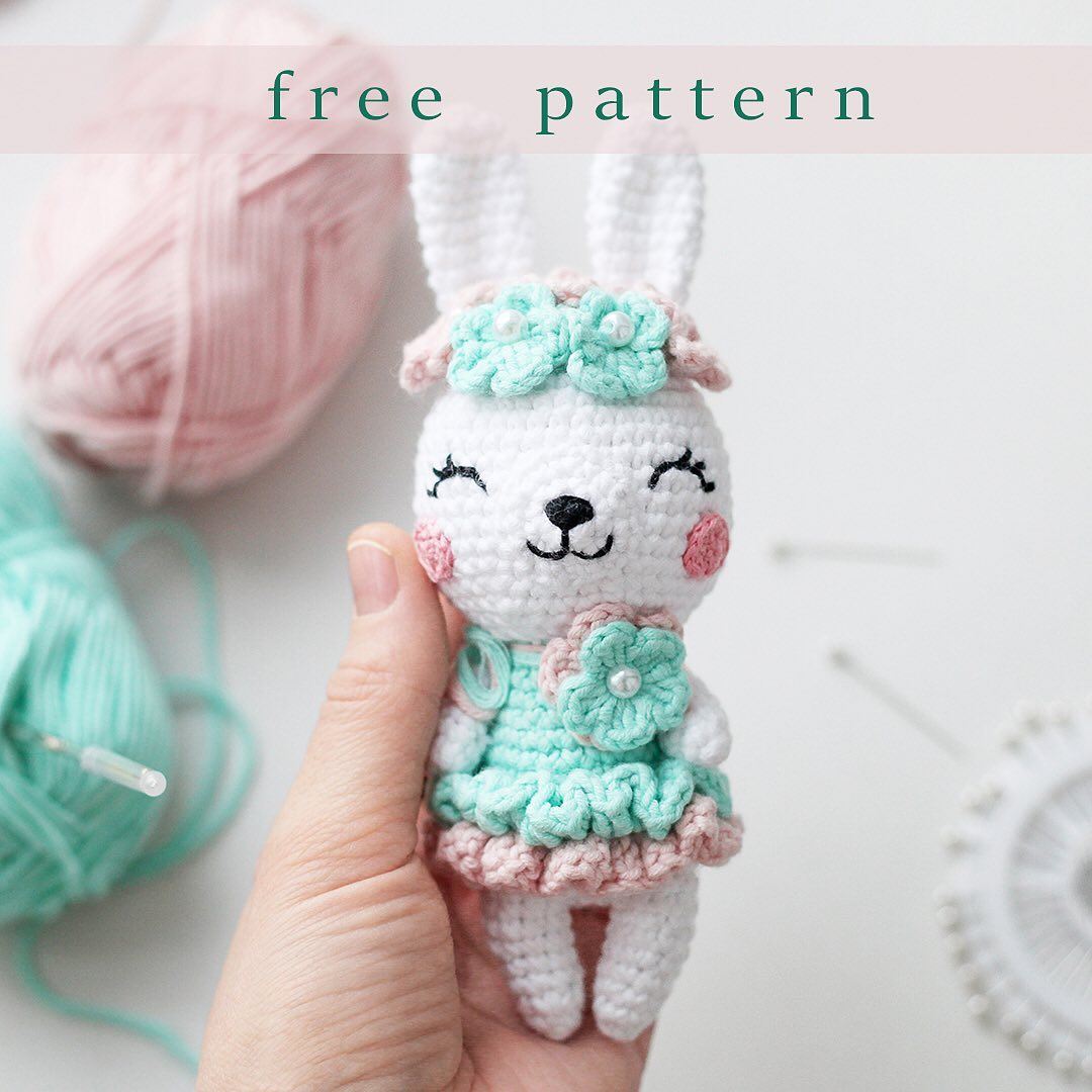 How to Embroidery Eyes on Amigurumi - For Bunny Crochet Pattern 