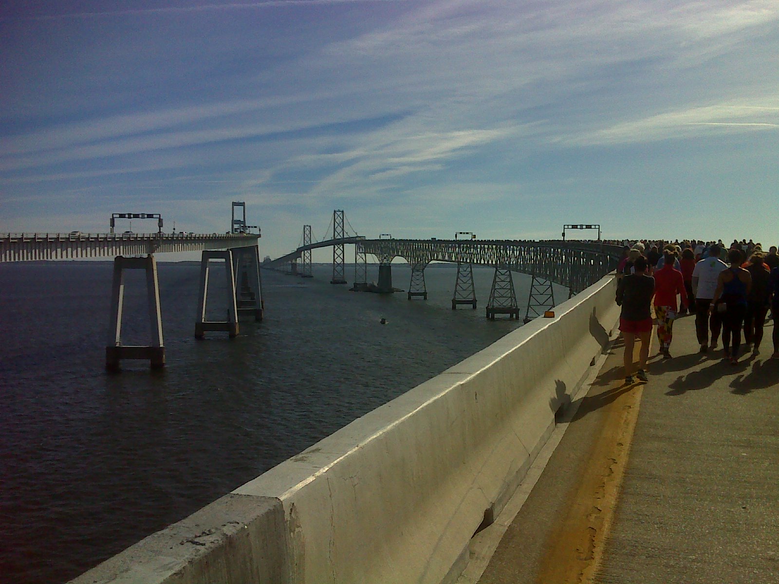 Heart and Sole Walking on Water The Chesapeake Bay Bridge 10K