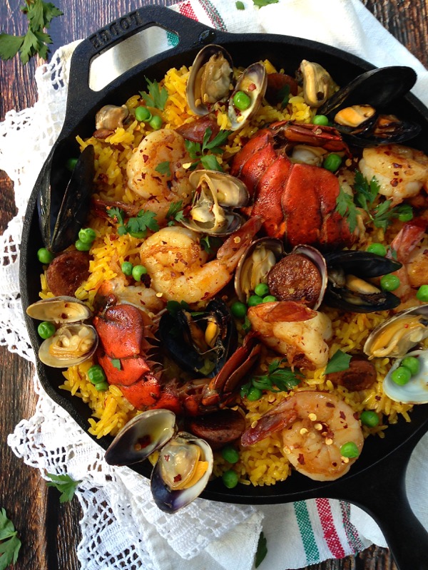Spanish Seafood Paella Spanish Seafood Paella